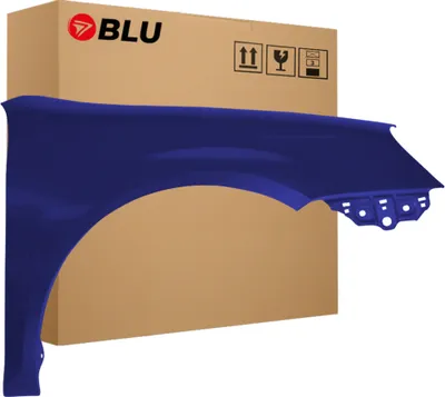 Image de BLU Aile Compatible avec VW Volkswagen Golf V 5 Kombi / Jetta  LB5N Droite Blau IndigoBlau | 2003-2009 | Avant | Peint| Prêt à Monter | Acier