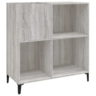 Produktbild von Plattenschrank Grau Sonoma 84,5x38x89 cm Holzwerkstoff