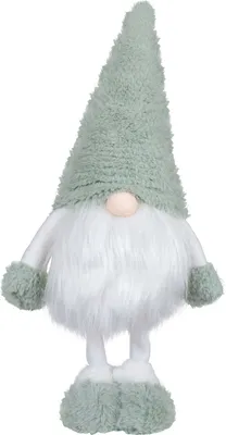 Produktbild von Weihnachten Deko Wichtel 40cm (55cm) stehend weiß grün
