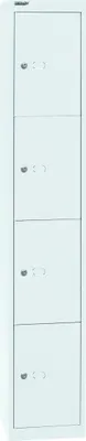 Produktbild von Bisley Garderobenschrank Office - Farbe: Verkehrsweiß