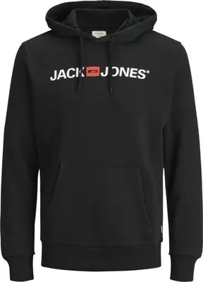 Produktbild von Jack & Jones 12137054, Erwachsener, Schwarz, L, Baumwolle, Polyester, Nicht bleichen, Natürliche Trocknung