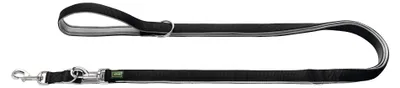 Produktbild von Verstellbare Führleine Neopren 20/200, schwarz/grau