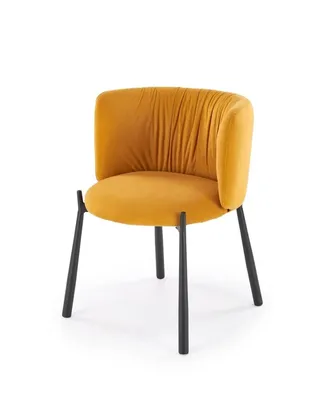 Zdjęcie produktu dla Krzesło tapicerowane K531 VELVET musztardowe