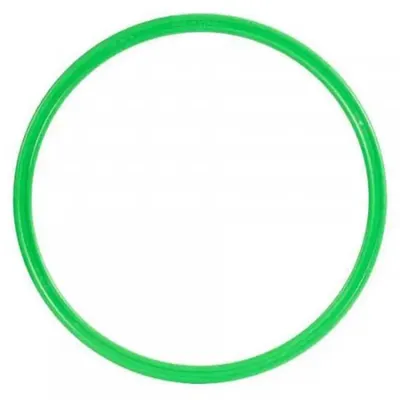 Zdjęcie produktu dla Miękki hula-hoop, zielony, 50 cm, dla dzieci, zielony, 50 cm