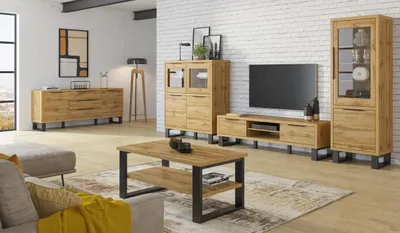 Produktbild von Wohnzimmer-Set HELEN 1 wotan eiche