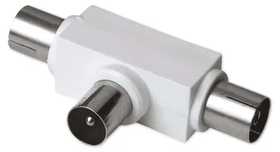 Produktbild von Hama Antenna Distributor Coaxial Male Plug - 2 Coaxial Female, Coaxial, Coaxial 2x