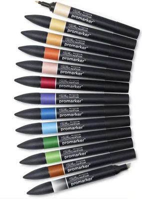Produktbild von Winsor & Newton | ProMarker 12+1 manga expansion 1