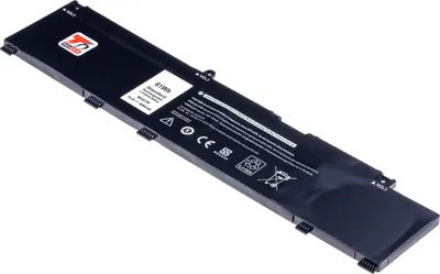 Immagine prodotto di Batteria T6 Power per laptop Dell, numero di parte JJRRD, Li-Poly, 15,2 V, 4000 mAh (61 Wh), nero