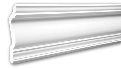 Produktbild von PROFHOME 150134 Eckleiste aus Polyurethan Deckenleiste Stuckleiste 2 m