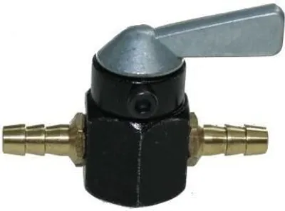Obrázok produktu pre Univerzálny benzínový kohútik pre 5-6 mm benzínovú hadicu (šírka pripojenia: 6 mm) pre skúter moped moped
