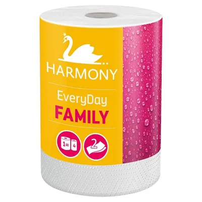 Obrázok produktu pre Kuchynské utierky 2-vrstvové HARMONY EVERYDAY FAMILY 30504