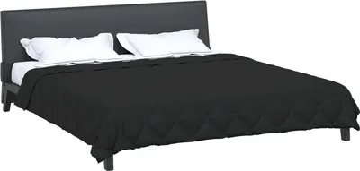 Immagine prodotto di Piumino per tutte le stagioni vidaXL, nero, 200 x 240 cm, microfibra