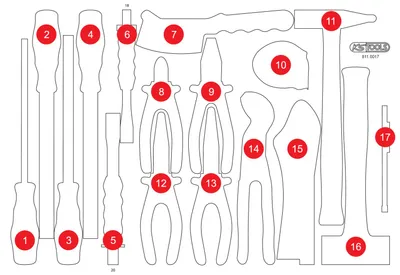 Imagen del producto de KS Tools 811.0017-97, 168 g, 1 unidad