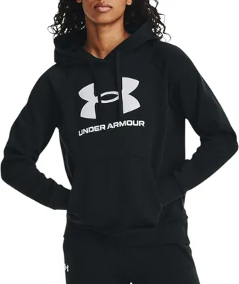 Produktbild von Under Armour Ua Rival Fleece Big Logo Hoodie Hdy-Schwarz 1379501-001__MD