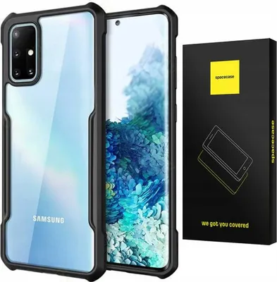 Zdjęcie produktu dla Etui pancerne SPACECASE Beetle do Galaxy A71 czarny