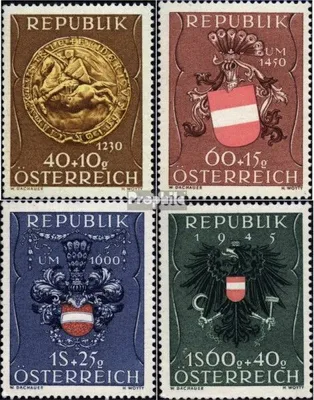 Produktbild von Briefmarken Österreich 1949 Mi 937-940 (kompl.Ausg.) gestempelt Fürsorge