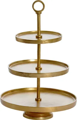 Produktbild von Light & Living - Etagere Marozu - Gold - 3 Schichten