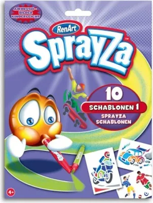 Produktbild von SPRAYZA Schablonen-Set, sortie (RA22011)
