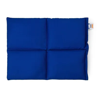 Produktbild von Sensory Owl Gewichtskissen Schoßkissen 30x40 cm 4kg Baumwolle Blau Therapiekissen Stressabbau ADHD Autismus