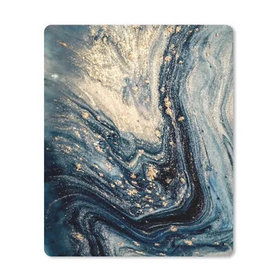 Produktbild von MuchoWow® Mauspad Mousepad Marmor - Farbe - Glitter - Gold 19x23 cm - Mousepads - Maus Mat - Pad - Mausunterlage - Mauspads - Spielen