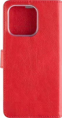 Immagine prodotto di Custodia per iPhone 16 Pro, custodia a libro fissa Opus, rosso