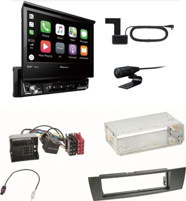 Produktbild von Pioneer AVH-Z7200DAB Digitalradio Autoradio CD Einbauset für BMW E90 E91 E92 E93