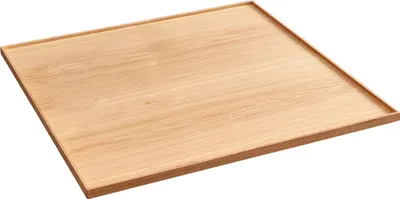 Produktbild von KAWOLA Holztablett MADELINE Eiche natur groß für Hocker