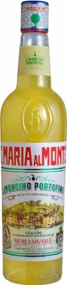 Produktbild von Santa Maria Al Monte Limoncino Portofino Zitronenlikör, Spirituose, Alkohol, Flasche, 30 %, 700 ml, 802/A-6