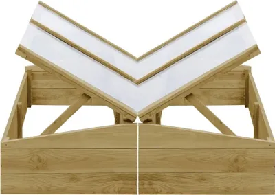 Produktbild von Gewächshäuser 2 Stk. Imprägniertes Kiefernholz 100x50x35 cm , Garten- & Gewächshaus-Zubehör Design 2024