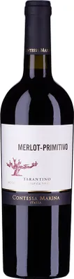 Produktbild von Merlot-Primitivo Tarantino IGT Contessa Marina Apulien Rotwein halbtrocken