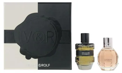Produktbild von Set Viktor & Rolf: Flowerbomb, EDP, fü r Frauen, 7 ml + Spicebomb, EdT, fü r Mä nner, 7 ml