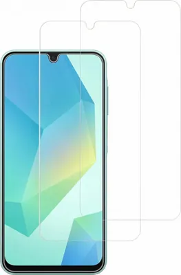 Obrázok produktu pre Samsung Galaxy A16 Ochrana obrazovky: Accezz 2 pack glass screenprotector - Transparent