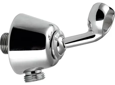 Produktbild von Wandanschlußbogen mit Brausehalter, Chrom