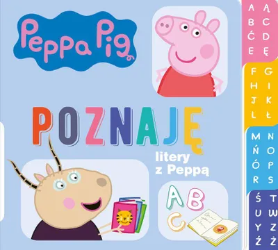 Produktbild von Świnka Peppa. Poznaję litery z Peppą