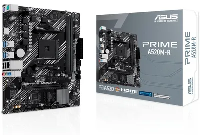 Immagine prodotto di ASUS PRIME A520M-R AMD A520 Socket AM4 micro ATX
