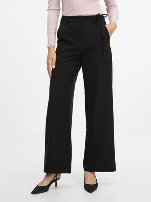 Produktbild von Orsay Schwarze Damen-Hose mit weitem Bein 658647