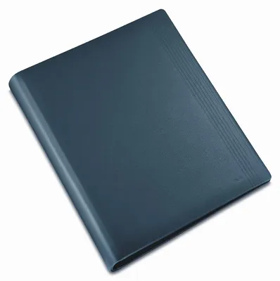 Produktbild von Ringbuch A4 La Linea Leder schwarz