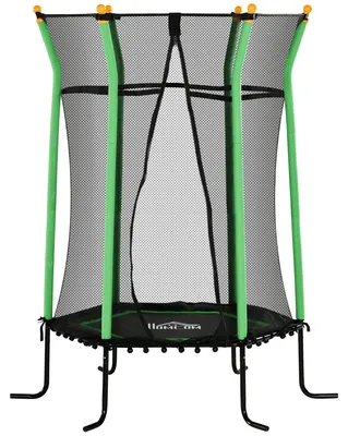 Obrázok produktu pre HOMCOM Trampolína pre deti, 122 x 111 cm, vnútorná trampolína, vhodná pre deti do 50 kg