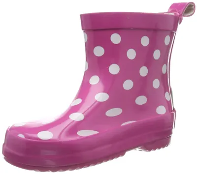 Produktbild von Playshoes Kinder Halbschaft-Gummistiefel aus Naturkautschuk, Trendige Uni Reg