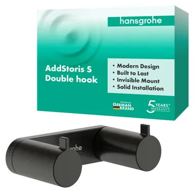 Produktbild von Hansgrohe 41785340 Doppelhaken AddStoris S BBC