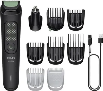 Immagine prodotto di PHILIPS MG3946/15 Regolabarba universale con 9 accessori per tutte le esigenze - Nero