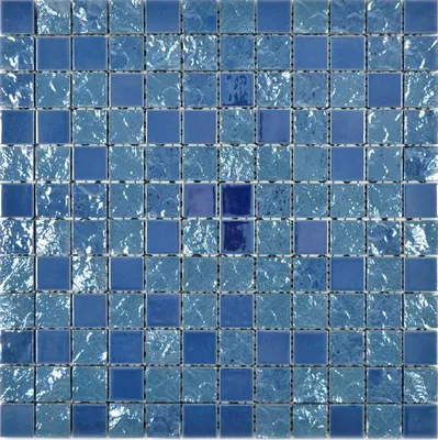 Produktbild von Keramik Mosaik Baku blau Mosaikfliese Wand Fliesenspiegel Küche Bad MOS18-0004_f