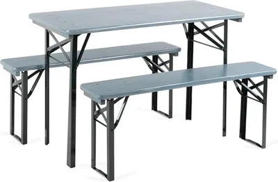 Produktbild von Famanu Gartenmöbelset 6-teilig - Schwarz
