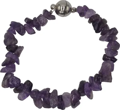 Produktbild von Steuer Modeschmuck Armband Metall 19cm lila Amethyst 445060028