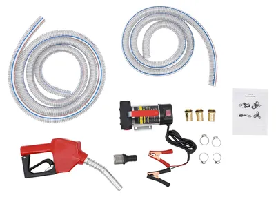 Obrázok produktu pre Samonasávacia dieselová pumpa - 12 V - 175 W - 3600 otáčok/min - prietok 45 l/min - výtlak 10 m - červená