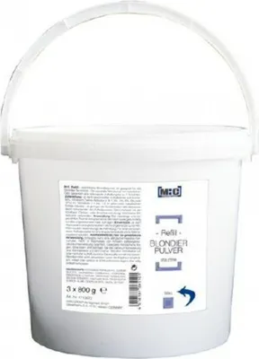 Produktbild von M:C 3 x 800 g Blondierpulver im Eimer, Blondiereimer
