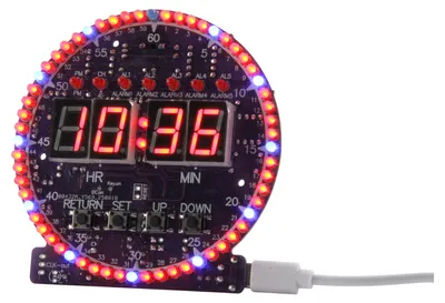 Zdjęcie produktu dla Zestaw do lutowania zegarów LED