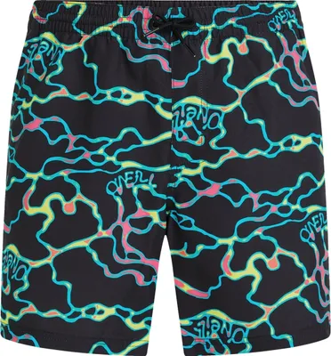 Productafbeelding van O'NEILL JACK O'NEILL CALI CRAZY 16'' Zwemshort, zwart, model OCEAN VIEW, kleur zwart. (L)