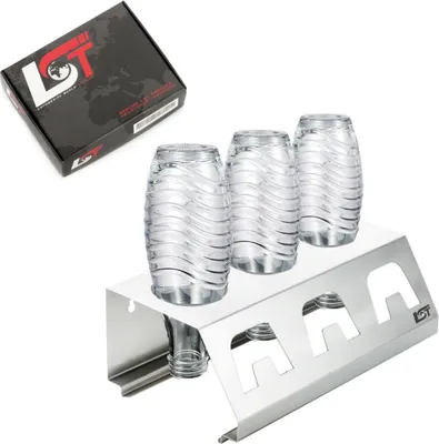 Produktbild von Abtropfgestell Flaschenhalter Abtropfhalter Edelstahl für SodaStream Crystal Duo