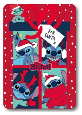 Image de Couverture polaire de Noël Disney Stitch